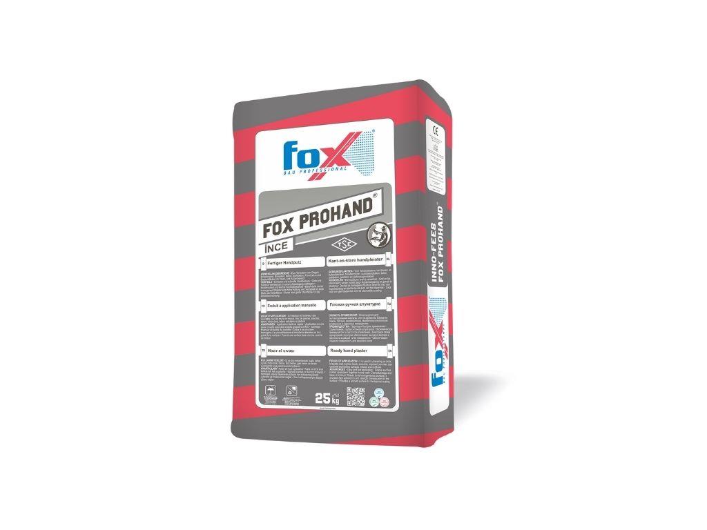 FOX PROHAND® INCE | Kullanıma Hazır İnce El Sıvası