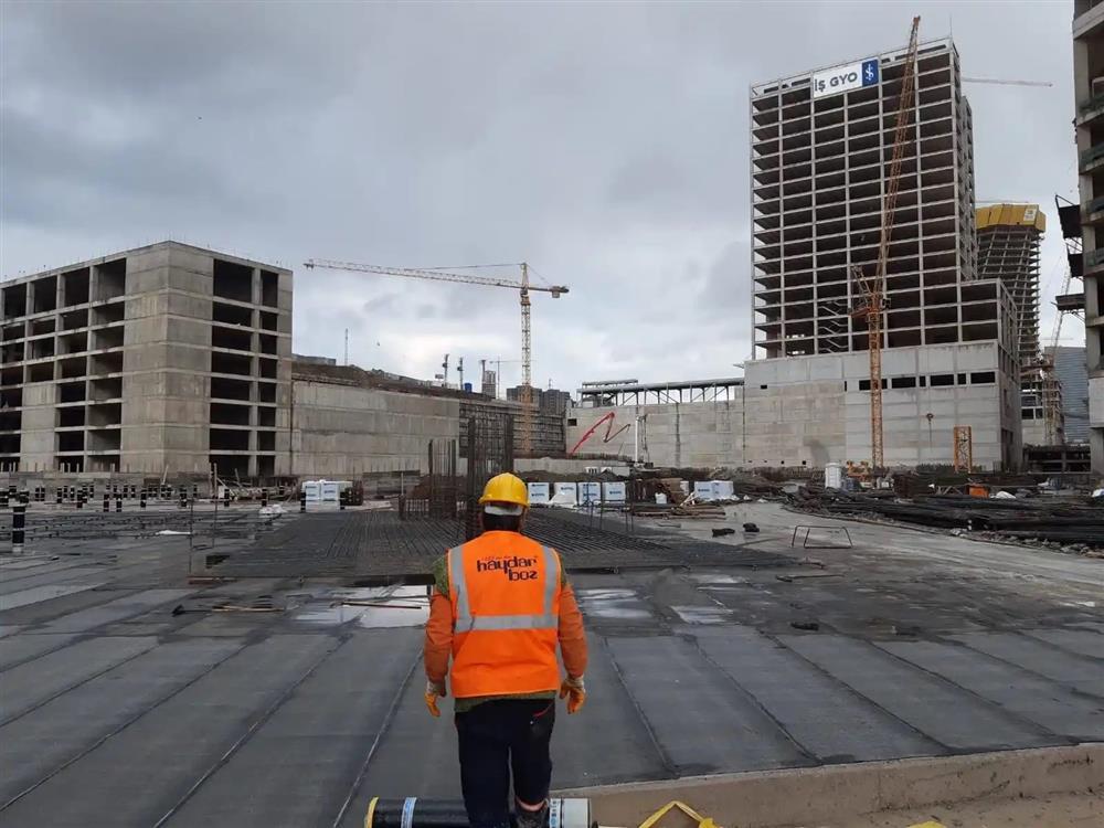Proof Membrane Application at Istanbul International Financial Center