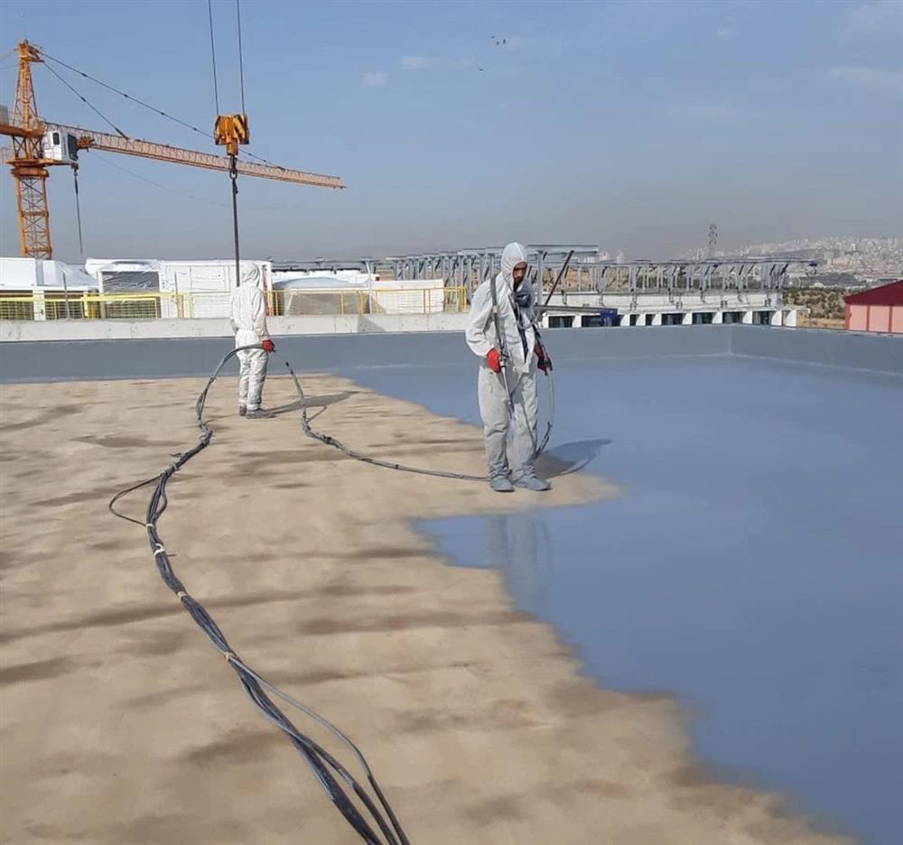 Spray Polyurethane Application at HAVELSAN Project