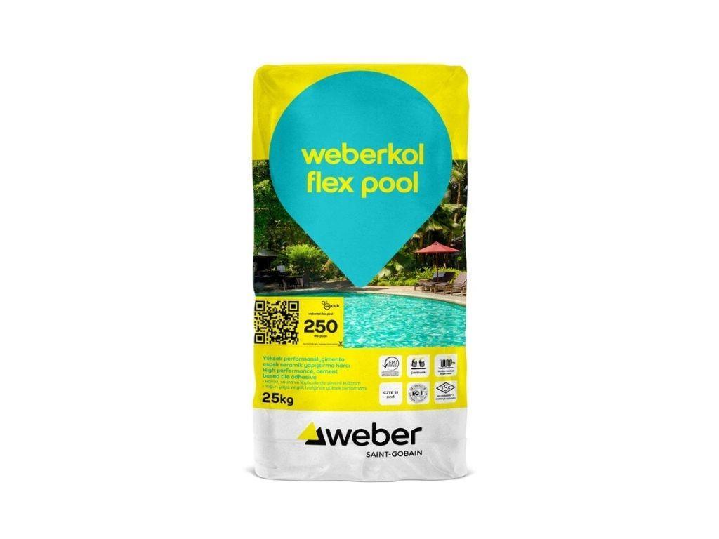 Weberkol Flex Pool | Super Flexible Tile Adhesive for Swimming Pools