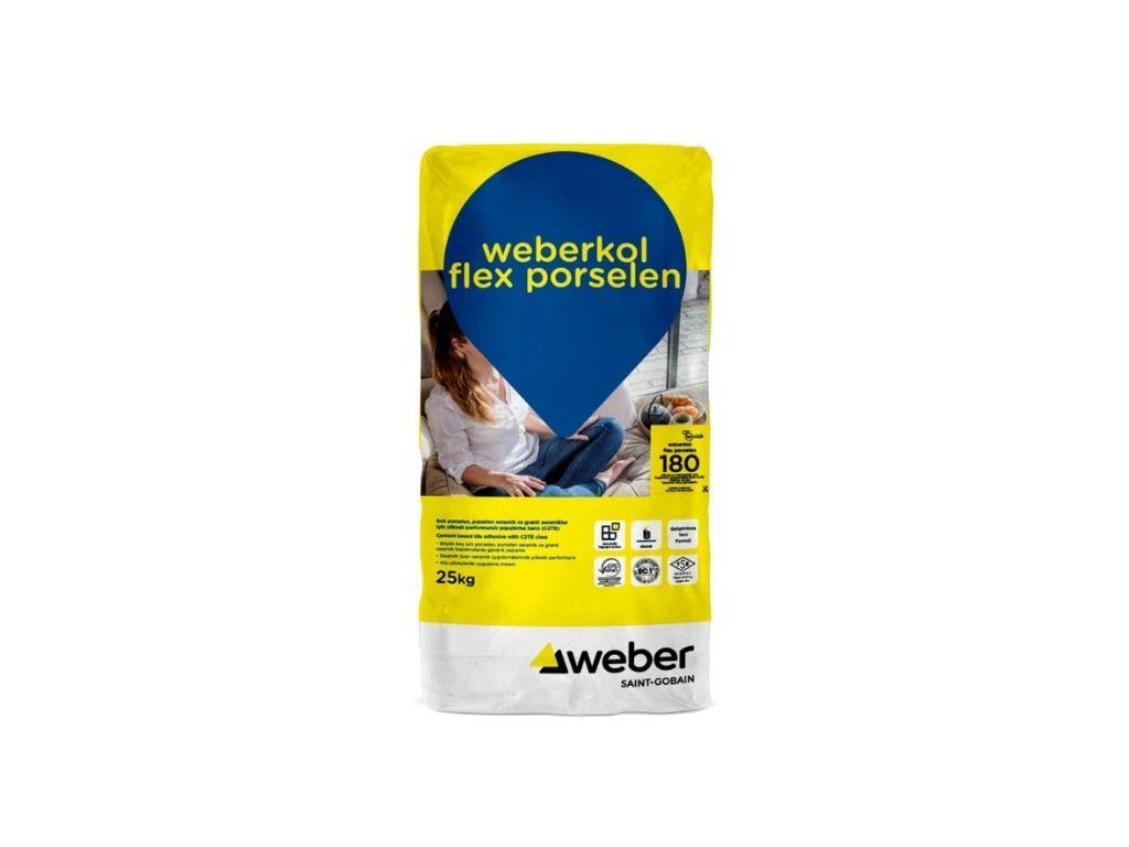 Weberkol Flex Porselen | Porcelain and Granite Tile Adhesive Mortar