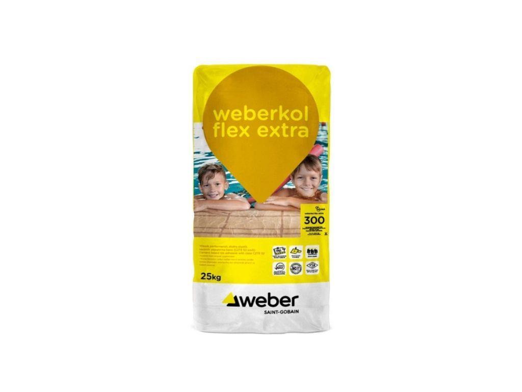 Weberkol Flex Extra | Polymer-Modified Highly Flexible Tile Adhesive Mortar