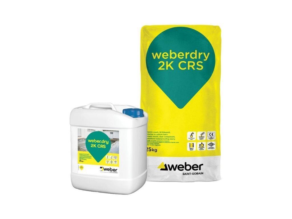 Weberdry 2K CRS | Two-Component Crystalline Waterproofing Mortar