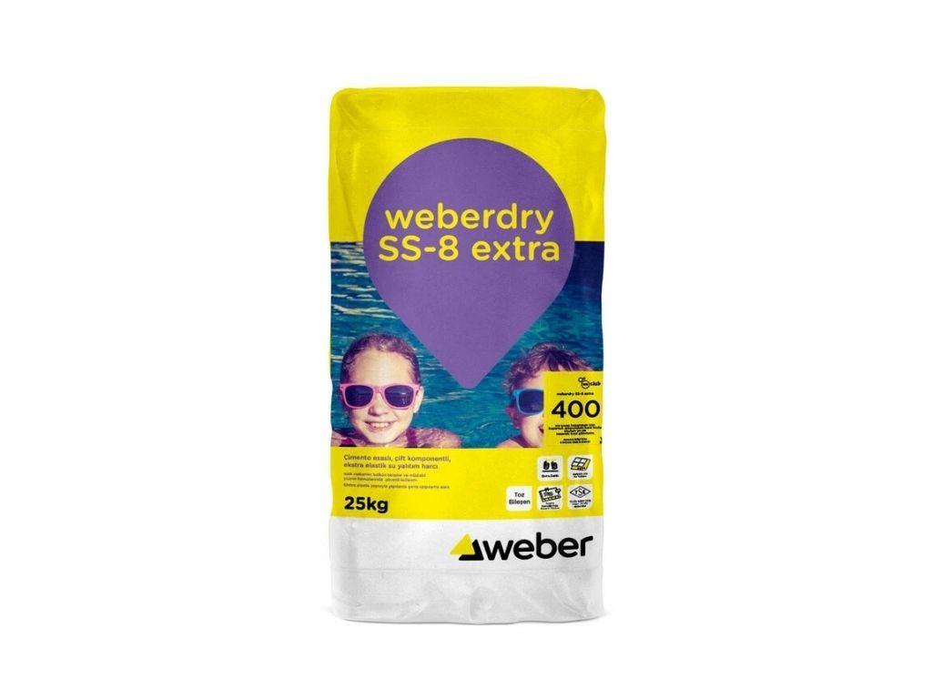 Weberdry SS-8 Extra | Fully Elastic Two-Component Waterproofing Mortar