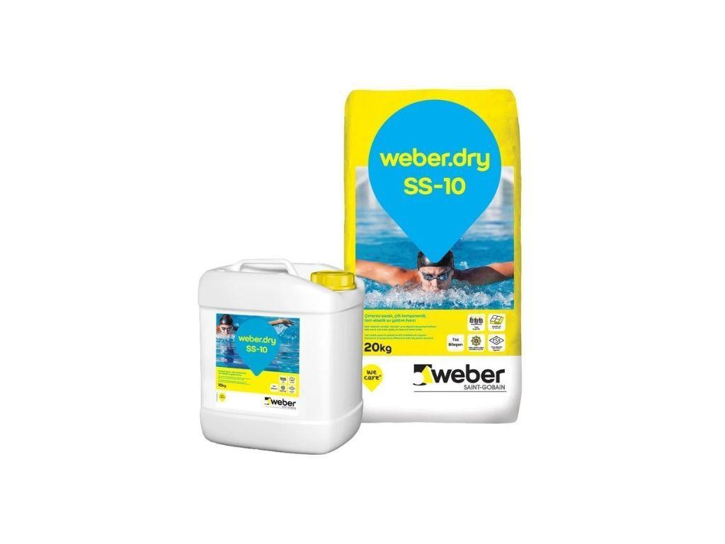 Weberdry SS-10 | Two-Component Super Elastic Waterproofing Mortar