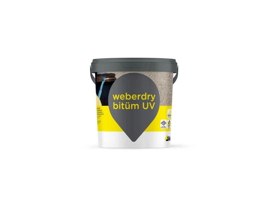Weberdry Bitüm UV | Single-Component UV-Resistant Waterproofing Material