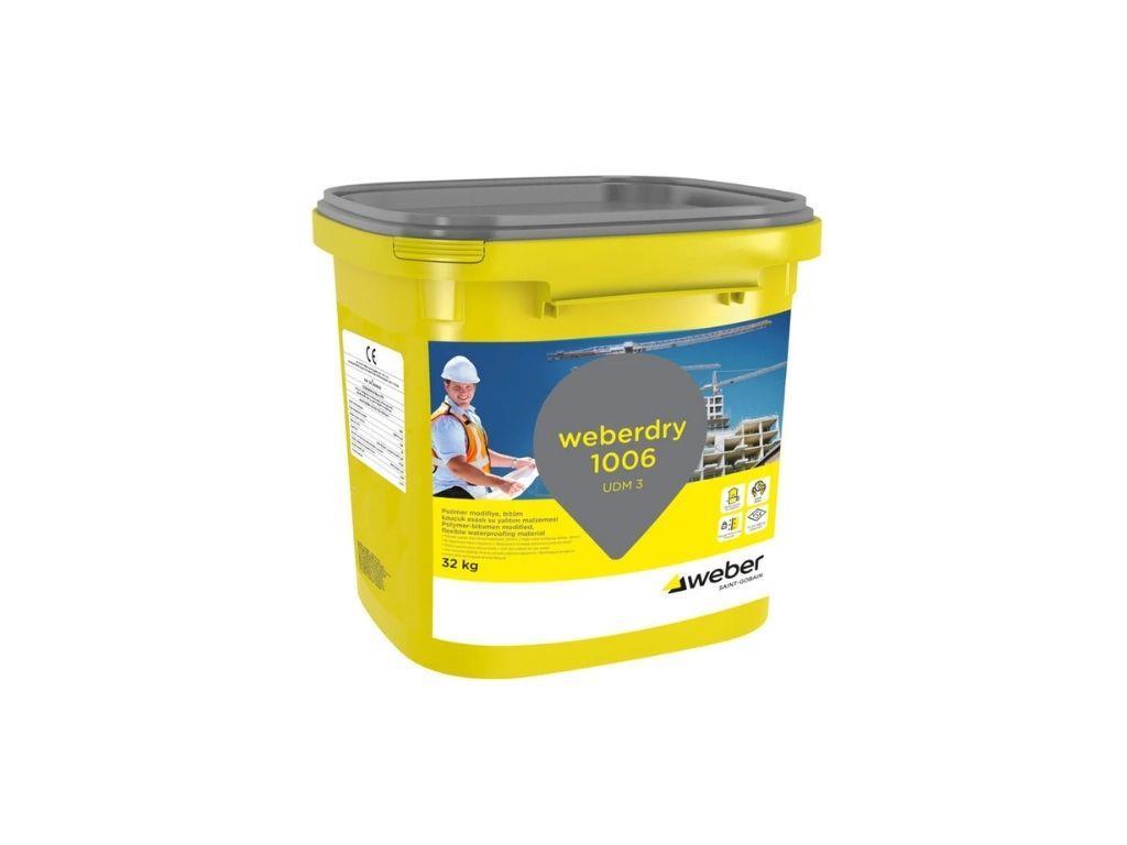 Weberdry 1006 | Fiber-Reinforced, High-Elasticity Waterproofing Membrane