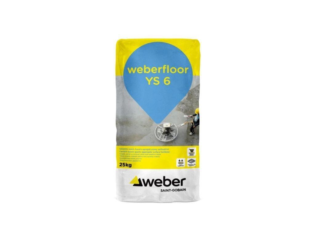 Weber Floor YS 6 | Cement-Based Quartz Aggregate Floor Hardener