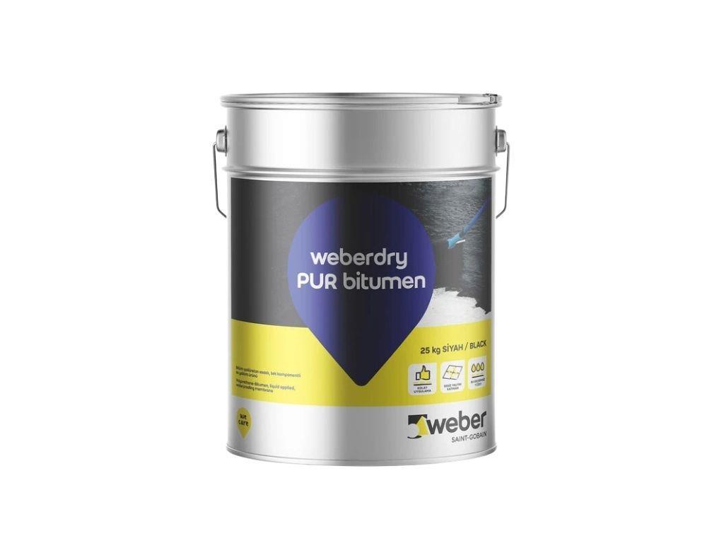WEBERDRY PUR BITUMEN | Bitumen-Polyurethane-Based Super Elastic Waterproofing Membrane