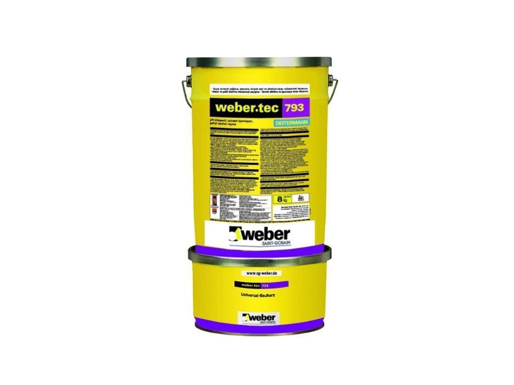 WEBERTEC 793 | High-Strength Bonding and Coating with Two-Component Transparent Epoxy Resin