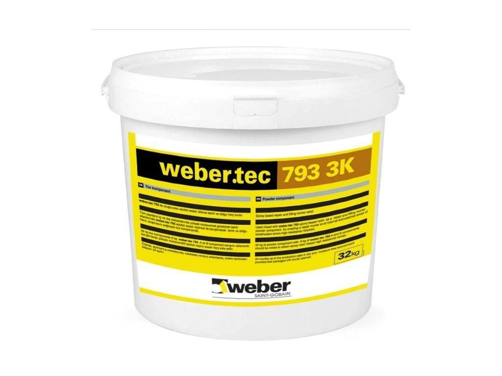 WEBERTEC 793 3K | Solvent-Free Three-Component Epoxy Repair Mortar for High-Strength Bonding