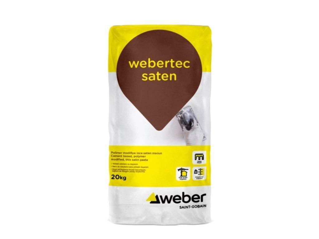 WEBERTEC SATEN | Cement-Based Polymer-Modified Fine Skim Coat