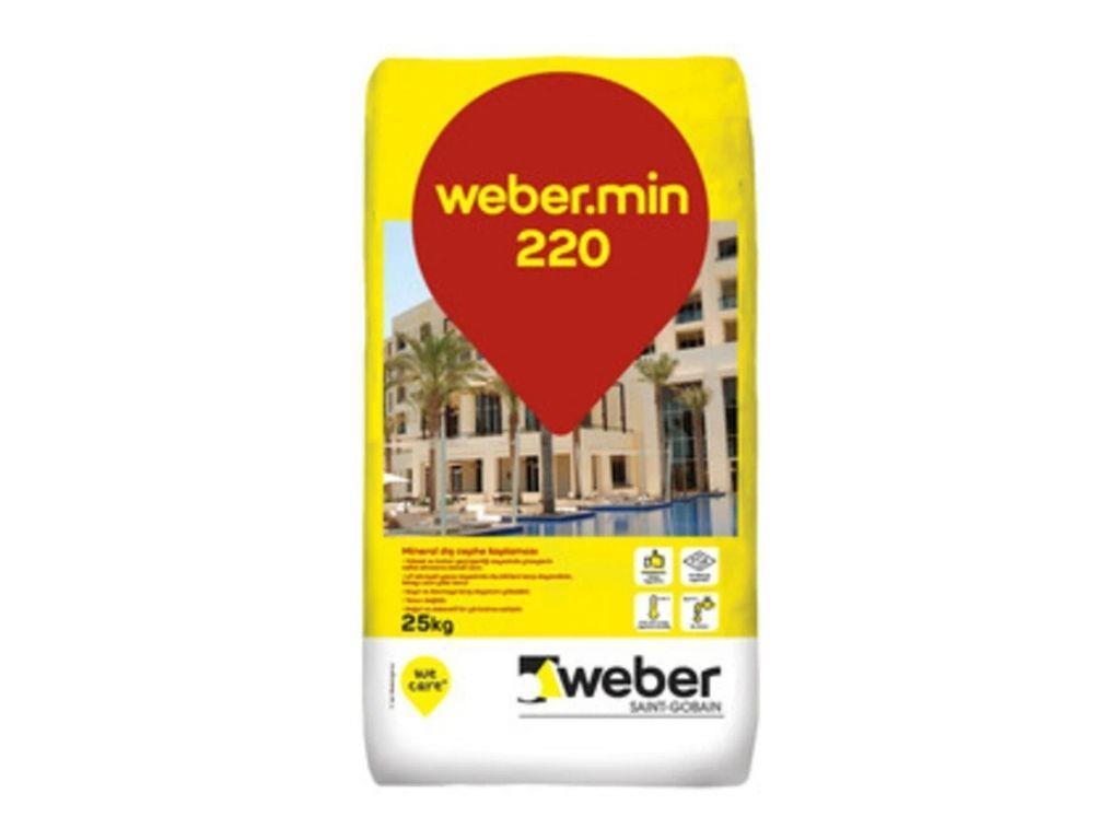 Webermin 220 Mineral Exterior Wall Coating