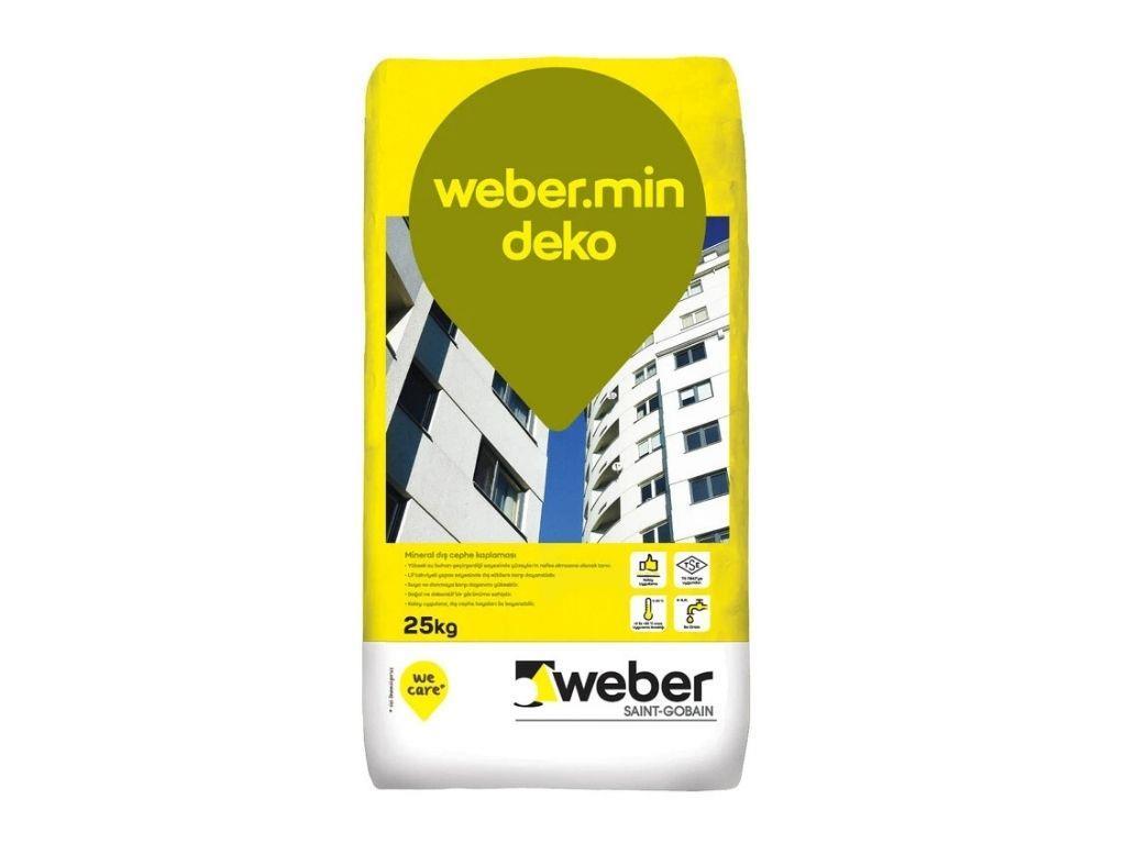 Webermin Deko Mineral Exterior Wall Coating 