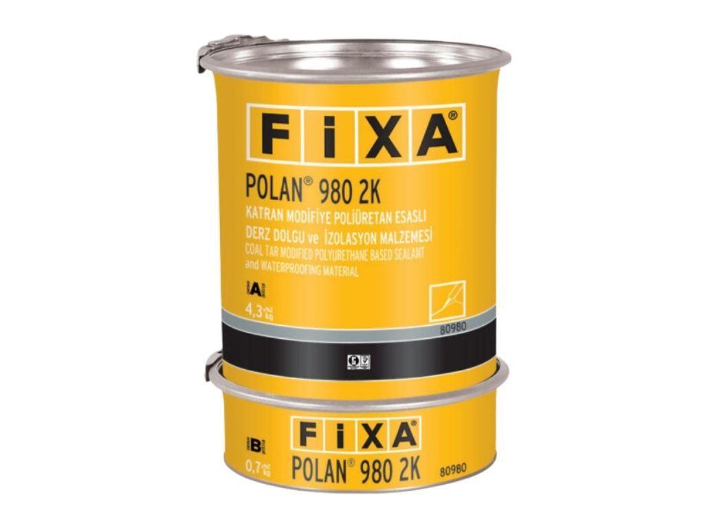 FİXA POLAN 980 2K | Tar-Modified Polyurethane-Based Two-Component Joint Sealant