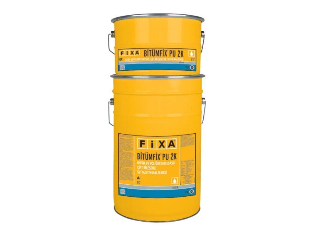FİXA BİTÜMFİX PU 2K | Two-Component Bitumen + Polyurethane Waterproofing Membrane