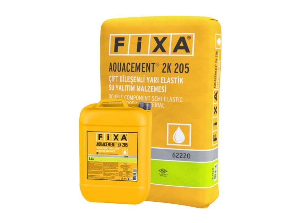 FİXA AQUACEMENT 2K 205 | Two-Component Semi-Flexible Waterproofing Material