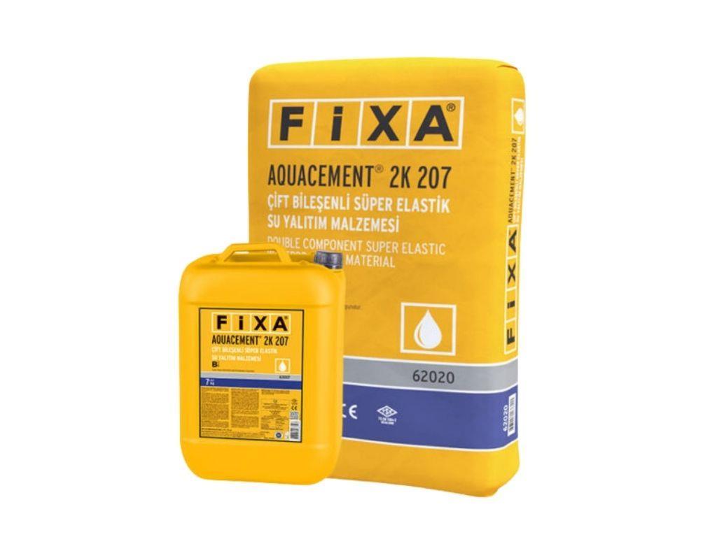 FİXA AQUACEMENT 2K 207 | Two-Component Super Flexible Waterproofing Material