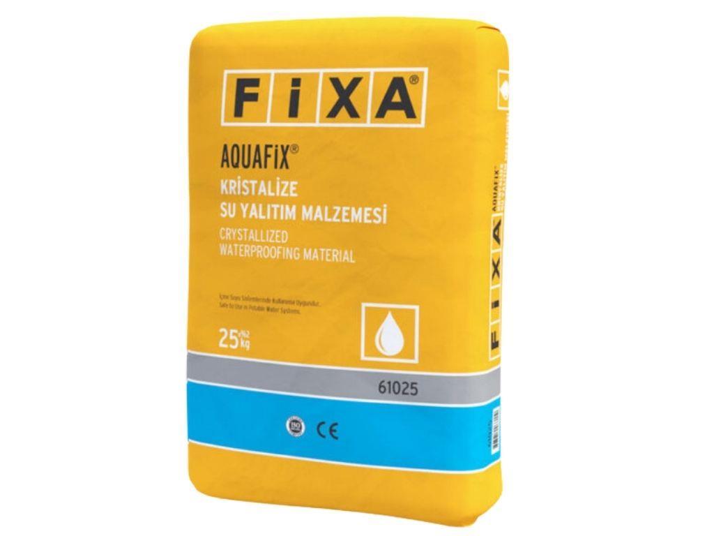 FİXA AQUAFIX | Crystalline Waterproofing Material Resistant to Negative and Positive Pressure