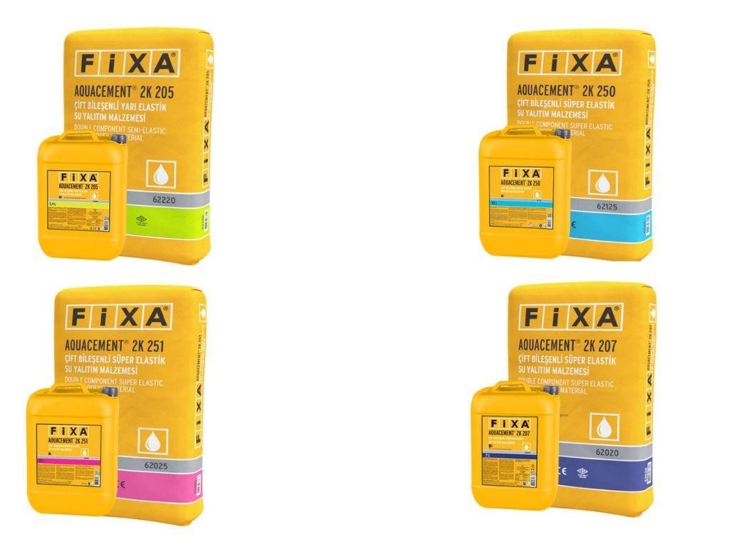 Fixa Aquacement Series | Cement + Acrylic Based Waterproofing Products