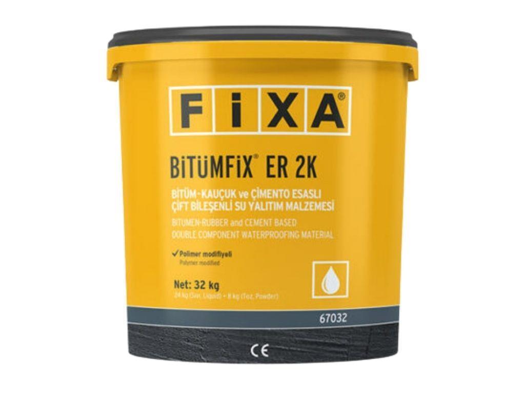Fixa Bitümfix ER 2K | Bitumen + Cement Based Two-Component Waterproofing Mortar