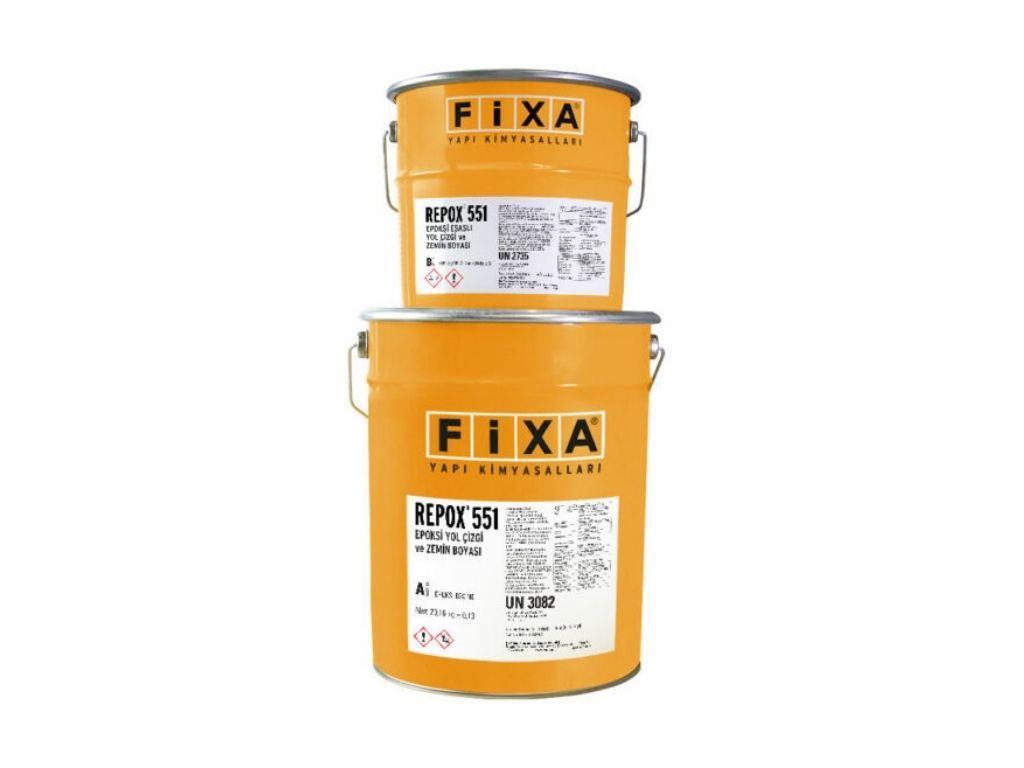 FİXA REPOX 551 | Epoxy Based Road Marking and Floor Paint – Solvent-Free and High Durability