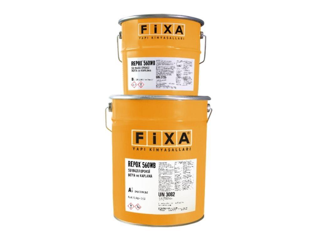 FİXA REPOX 560WB | Water-Based Epoxy Paint and Coating – Solvent-Free, Hygienic, Dust-Free Floors