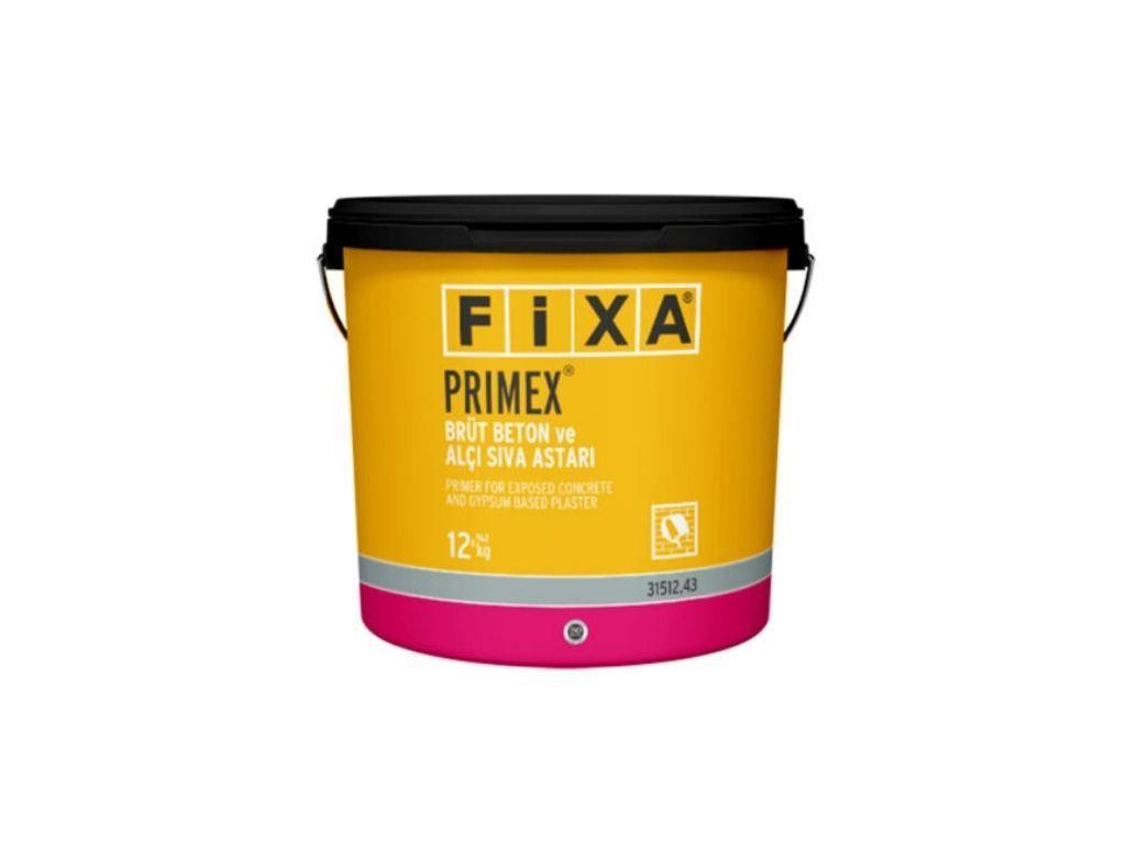 FİXA PRIMEX | Economical Plaster Primer for Fair-Faced Concrete and Gypsum Surfaces