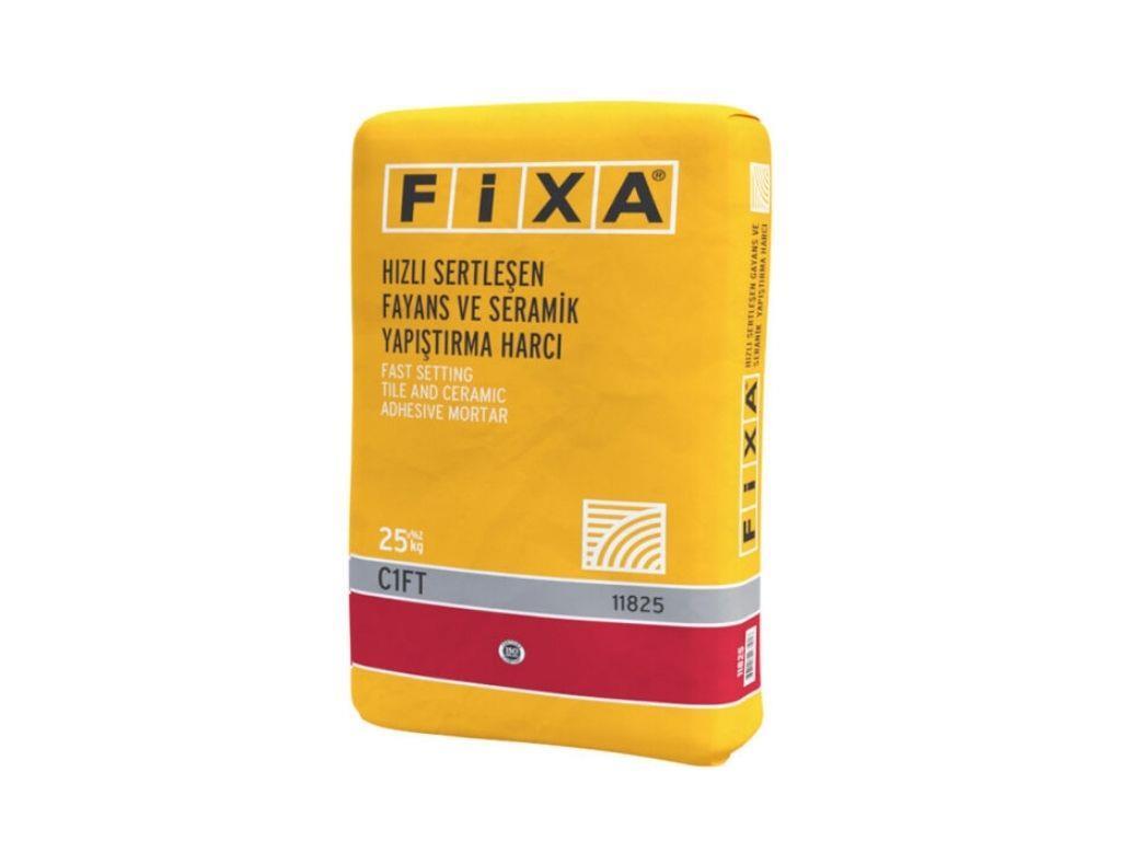 FİXA Rapid-Setting Tile and Ceramic Adhesive | Technical Specifications and Applications
