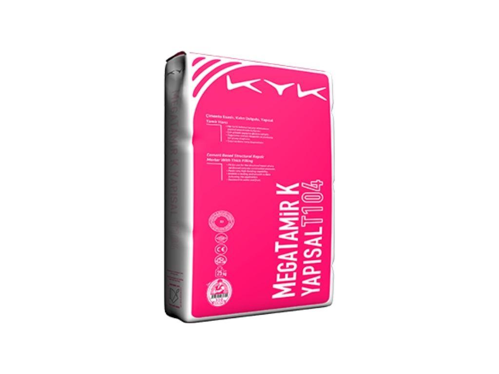 KYK MegaTamir K Yapısal T104 | R3 Sınıfı Kalın Dolgulu Yapısal Tamir Harcı