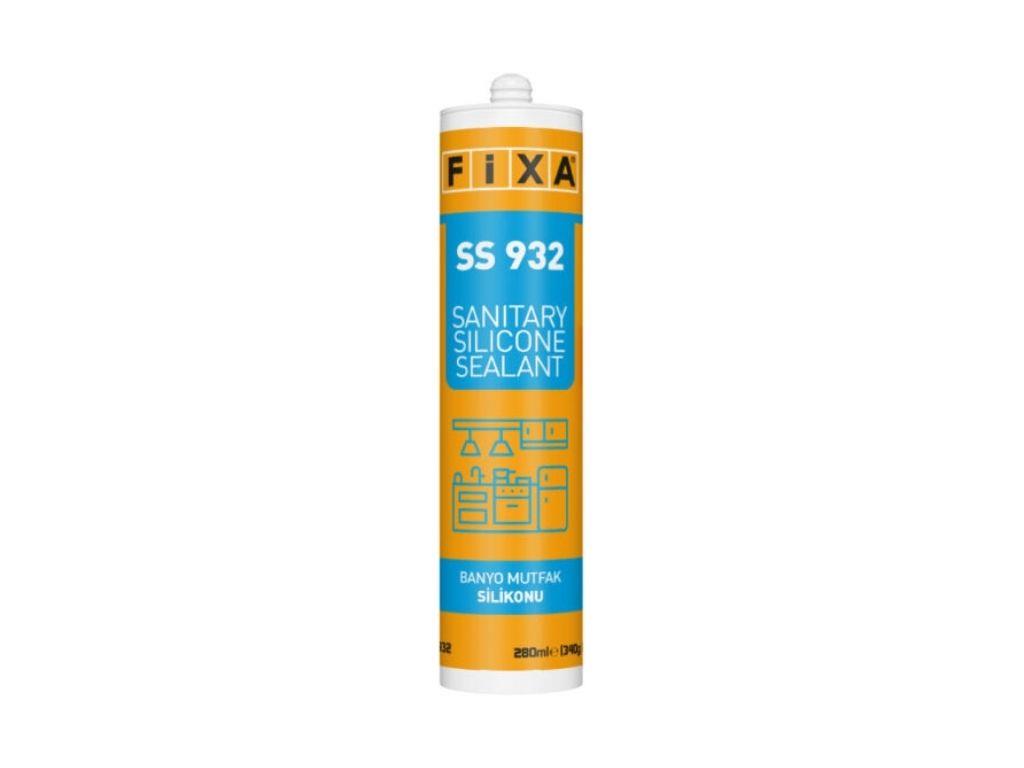 FİXA SS 932 Banyo Mutfak Silikonu | Teknik Özellikler ve Kullanım Alanları