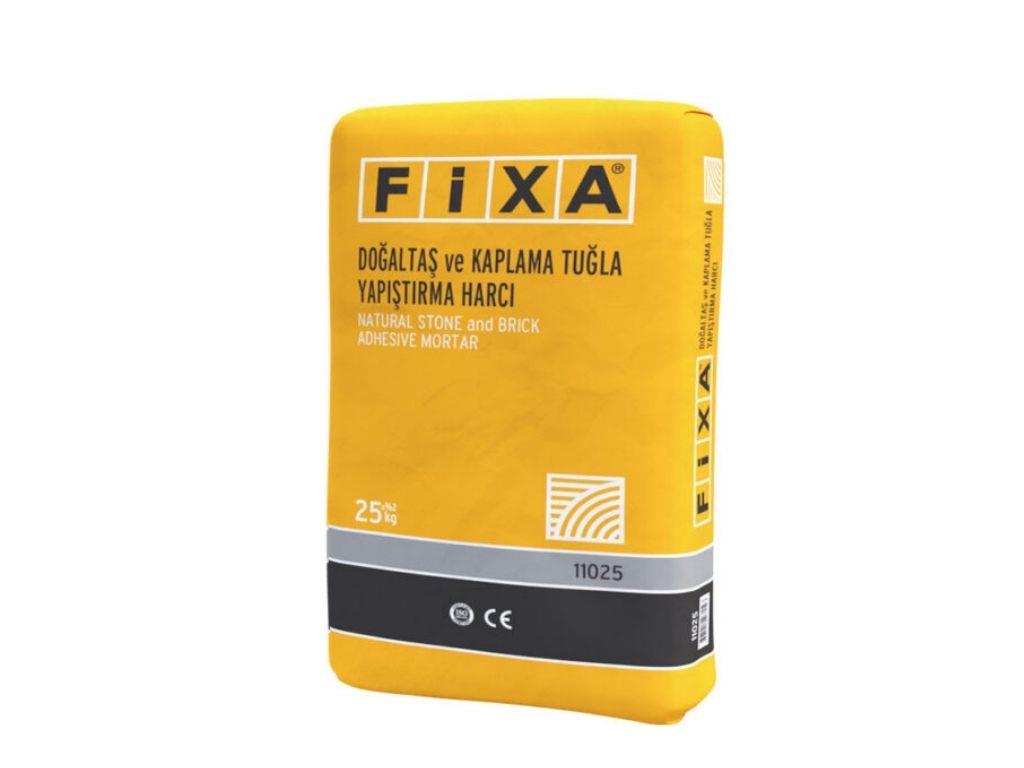 FİXA DOĞALTAŞ VE KAPLAMA TUĞLA YAPIŞTIRMA HARCI | C2TE SINIFI KALIN YATAK YAPIŞTIRICI