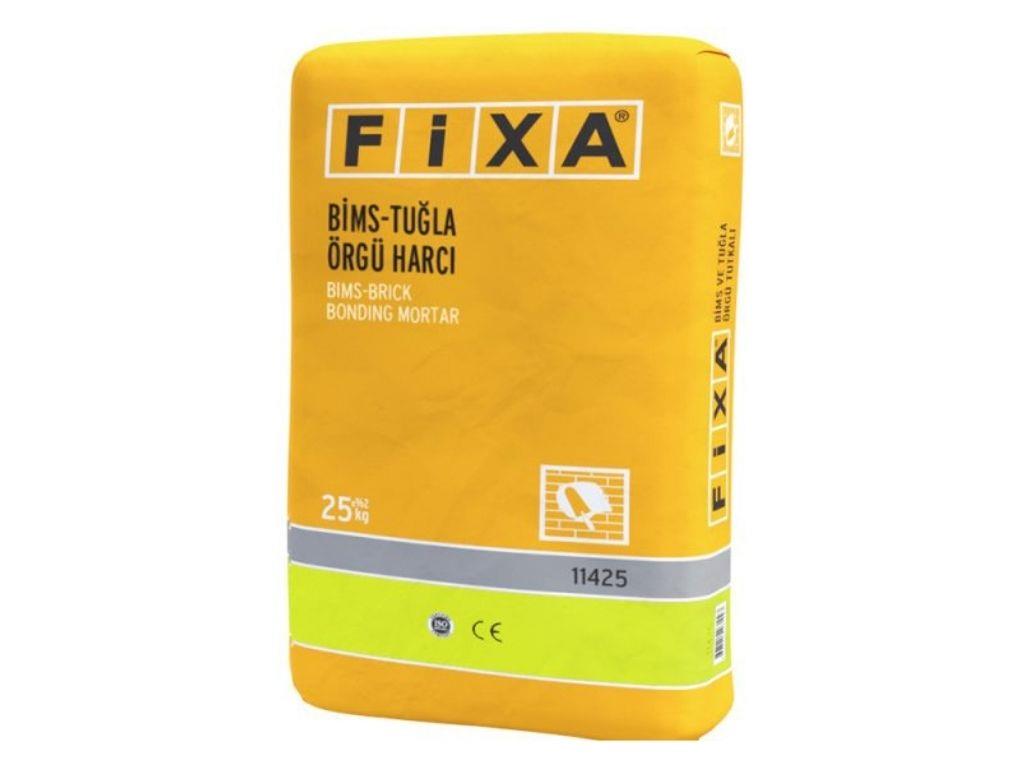 FİXA BİMS-TUĞLA ÖRGÜ HARCI | Yüksek Yapışma Gücü ve Dayanıklılıkla Duvar Örme Harcı