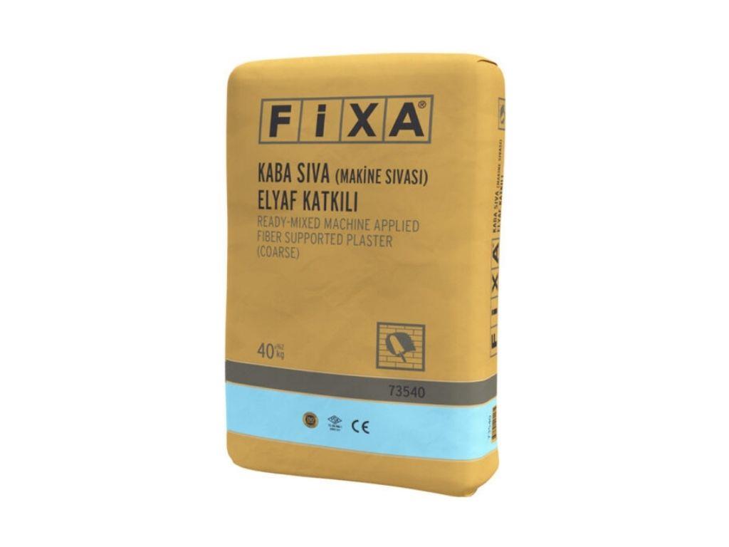 FİXA KABA SIVA (MAKİNE SIVASI) | Elyaf Katkılı Hazır Kaba Sıva – Hızlı ve Dayanıklı Uygulama