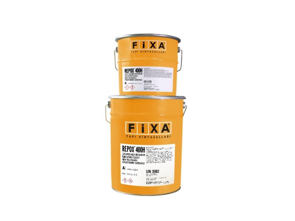 FİXA REPOX 400H | Nem Toleranslı Epoksi Esaslı Lifli Polimer Sistem Yapıştırıcısı