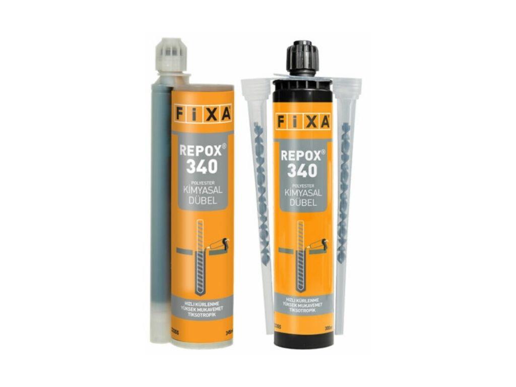 FİXA REPOX 340 | Hızlı Kürlenen Polyester Esaslı Kimyasal Dübel
