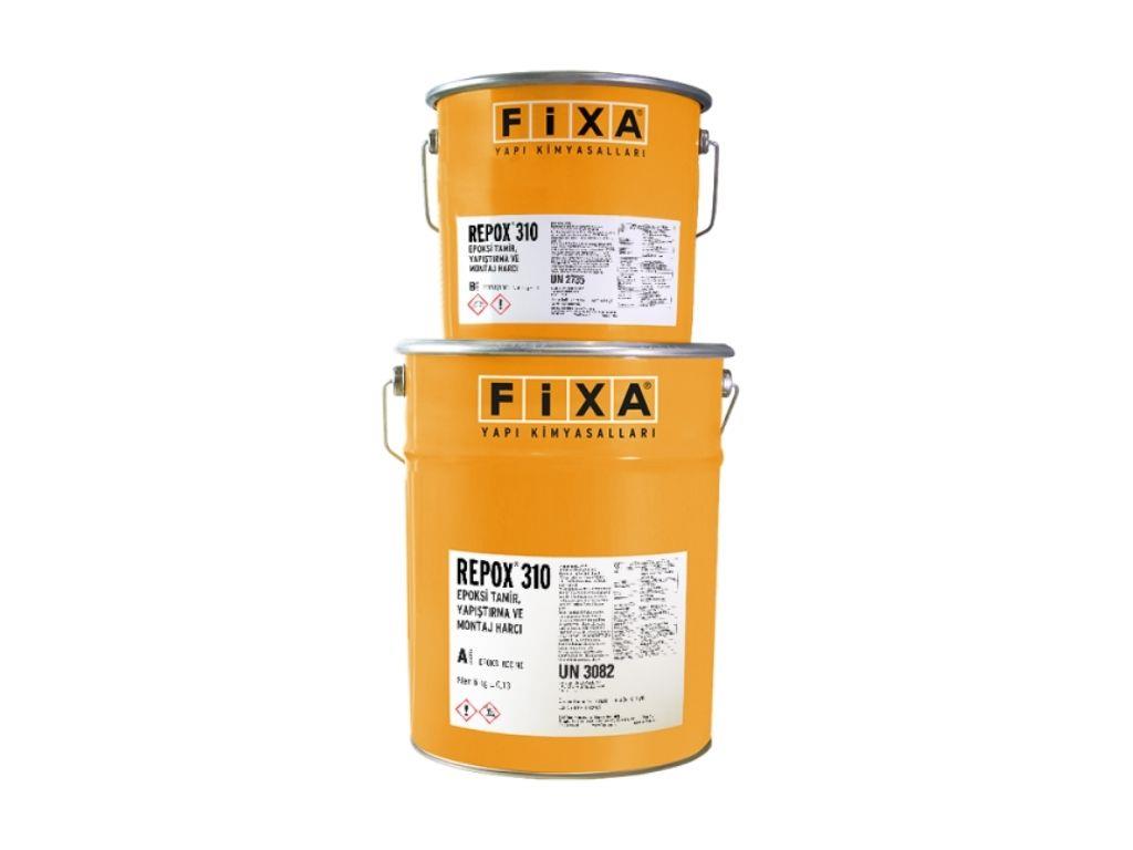 FİXA REPOX 310 | Epoksi Esaslı İki Bileşenli Yapısal Tamir, Yapıştırma ve Montaj Harcı