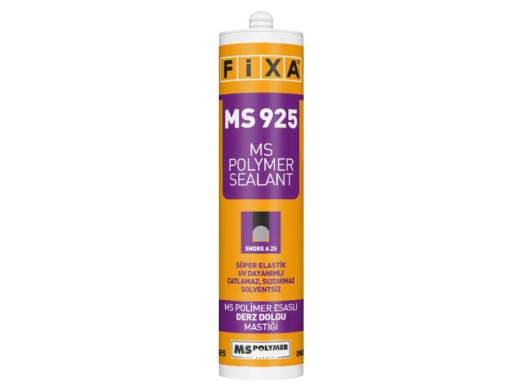 FİXA POLYMERA MS 925 | MS Polimer Esaslı Düşük Modüllü Derz Dolgu Mastiği