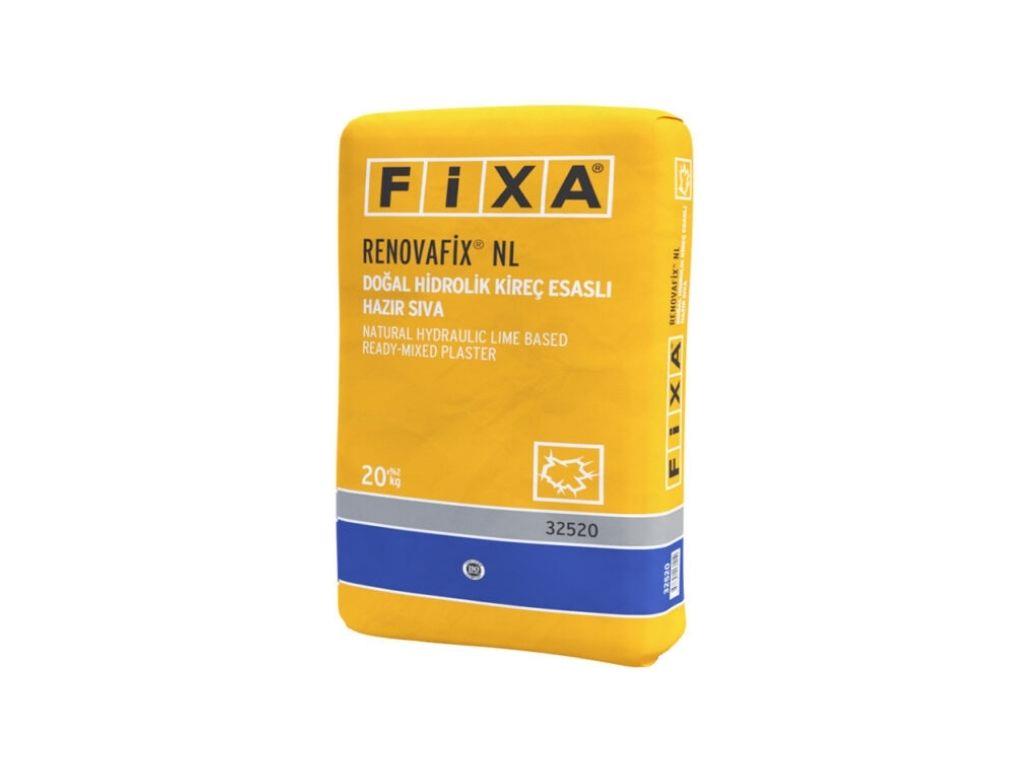 FİXA ENOVAFIX NL – Doğal Hidrolik Kireç Esaslı Restorasyon Sıvası