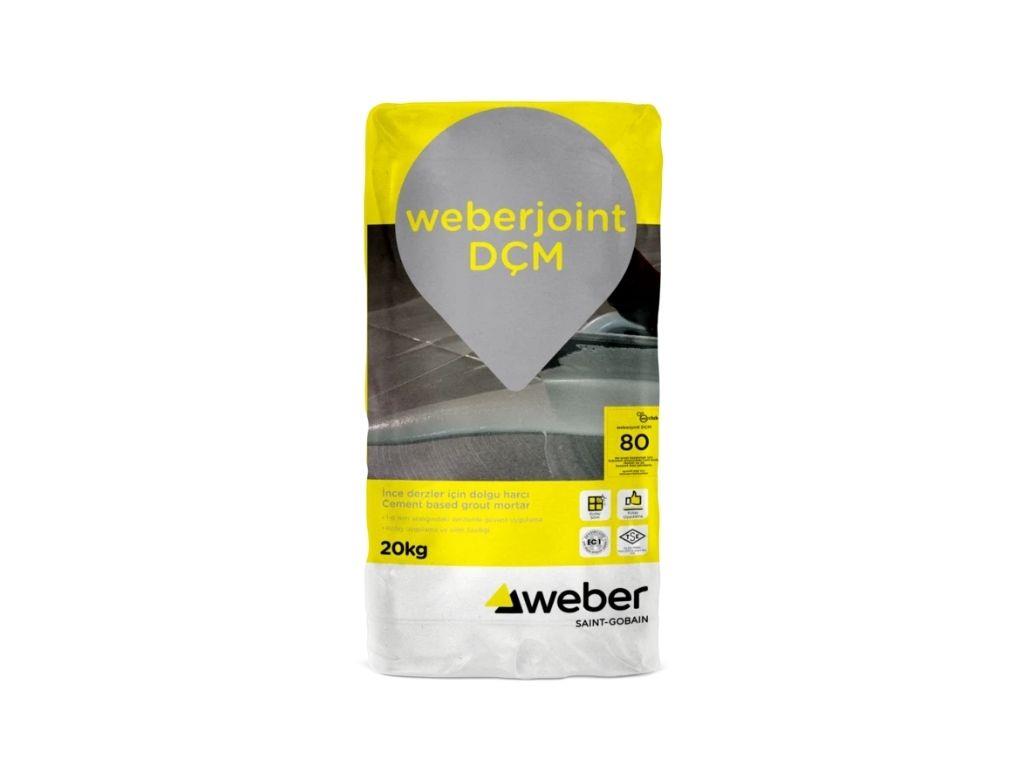 Weberjoint DÇM İnce Derz Dolgu Harcı | Teknik Özellikler, Tüketim ve Kullanım Alanları