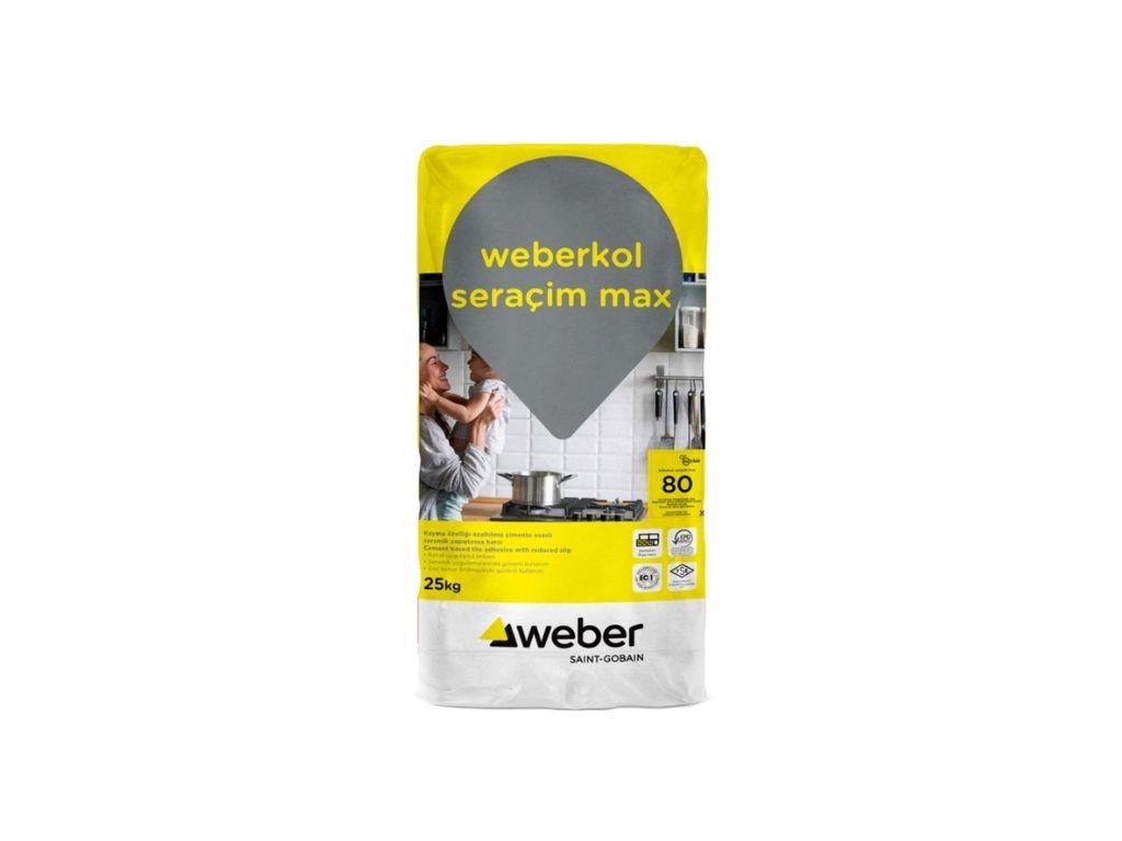 Weberkol Seraçim Max | Çimento Esaslı Seramik Yapıştırma Harcı