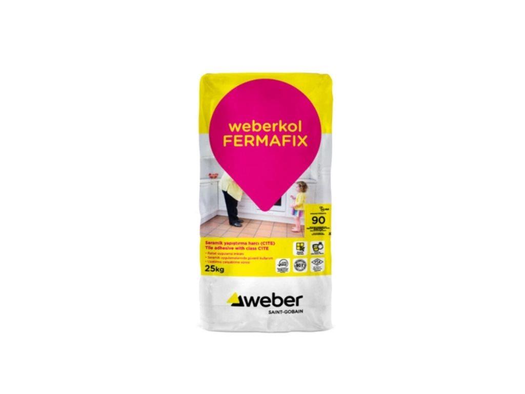 Weberkol FERMAFIX | Çimento Esaslı Seramik Yapıştırma Harcı