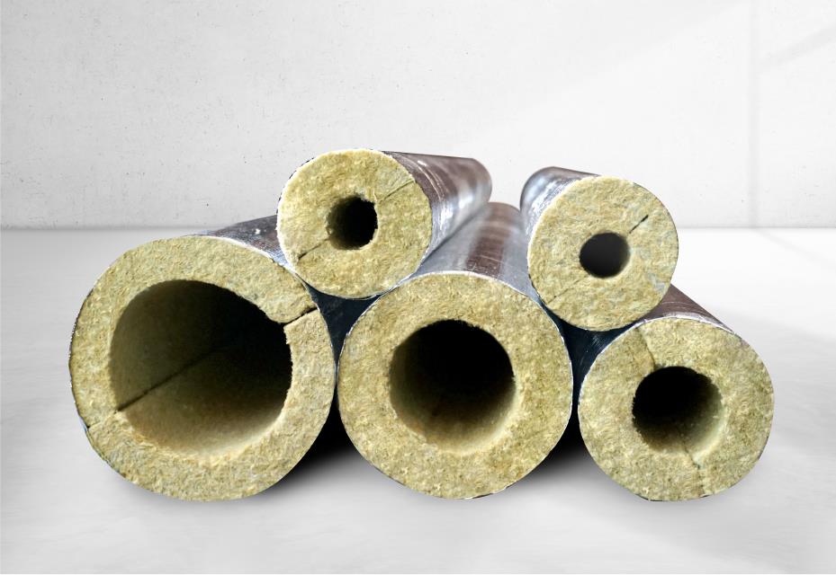 İzowool Taşyünü Prefabrik Boru | Taş Yünü Boru Yalıtımı